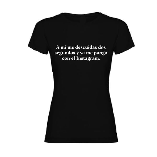 Camiseta de Mujer "Instagram"