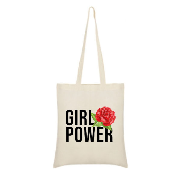 Bolsas de Algodón Girl Power 1