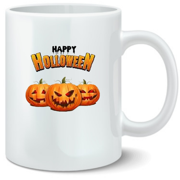 Tazas "Calabazas Happy Halloween II"