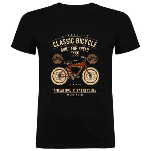 Camiseta Unisex Retro Bike